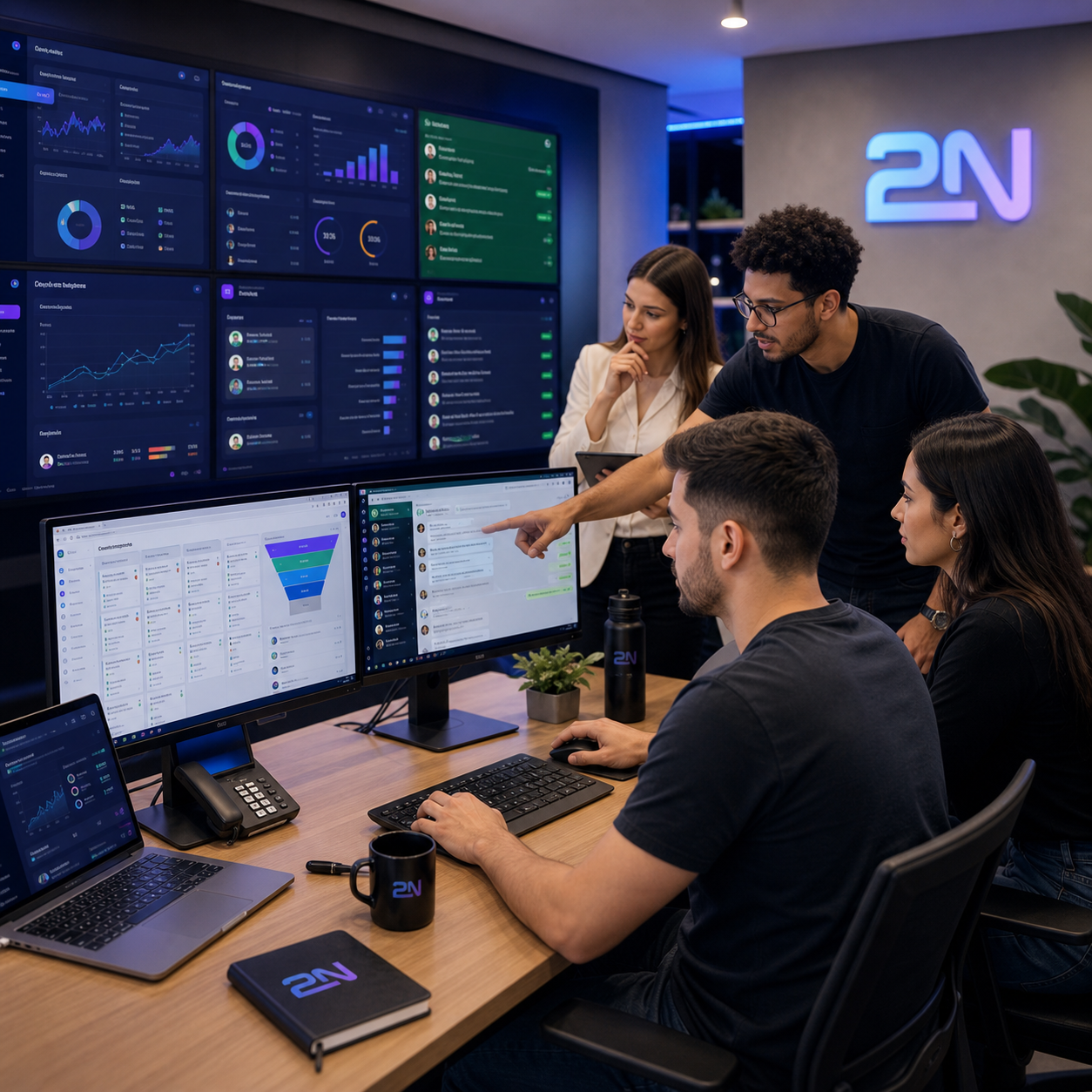 Atendimento e CRM 2N Digital